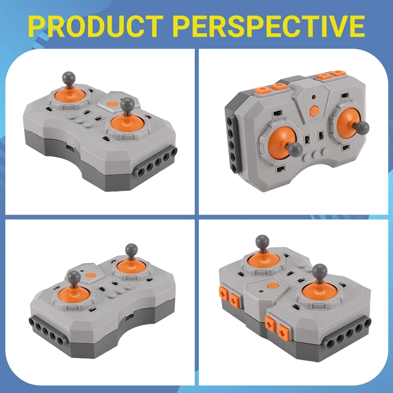 Piezas de bloques de construcción técnicos, velocidad eléctrica recargable, Control remoto, modificación MOC, velocidad ajustable