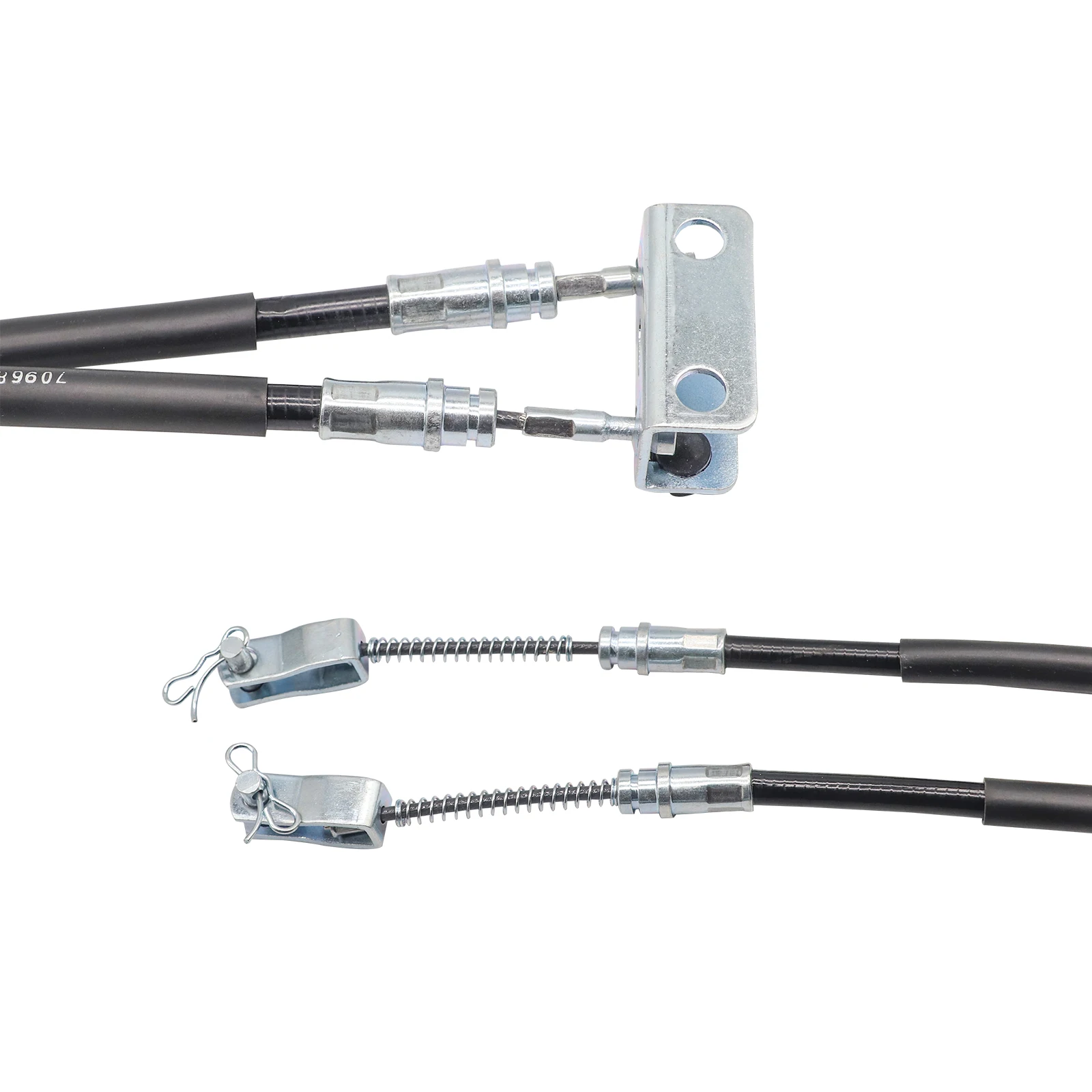 Golf Cart Brake Cable Set Stainless Steel Core For 1994-2008 EZGO TXT and Medalist Gas or Electric OEM 70969-G03