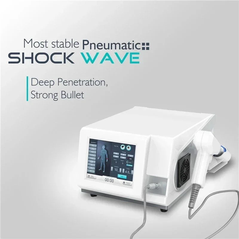 Extracorporeal Shock Wave Therapy Machine Physiotherapy Shockwave ED Treatment Device