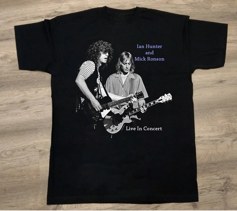 

Ian Hunter and Mick Ronson Live In Concert Unisex T-Shirt All Size S To 5XL