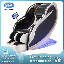 2024 Full Body 4D Recliner electric luxury massage recliner office chair massager zero gravity luxury Three Years Warranty