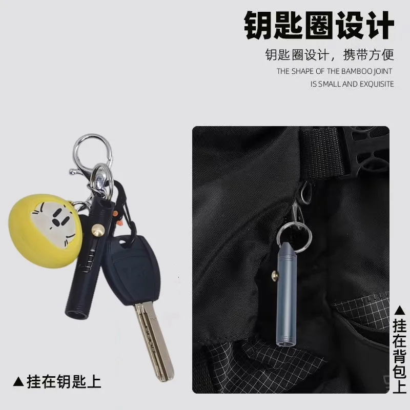 Mini Utility Knife Retractable Knife Sharp Paper Knife Replaceable Blade Key Chain Pendant Outdoor Open Express Tool Gift