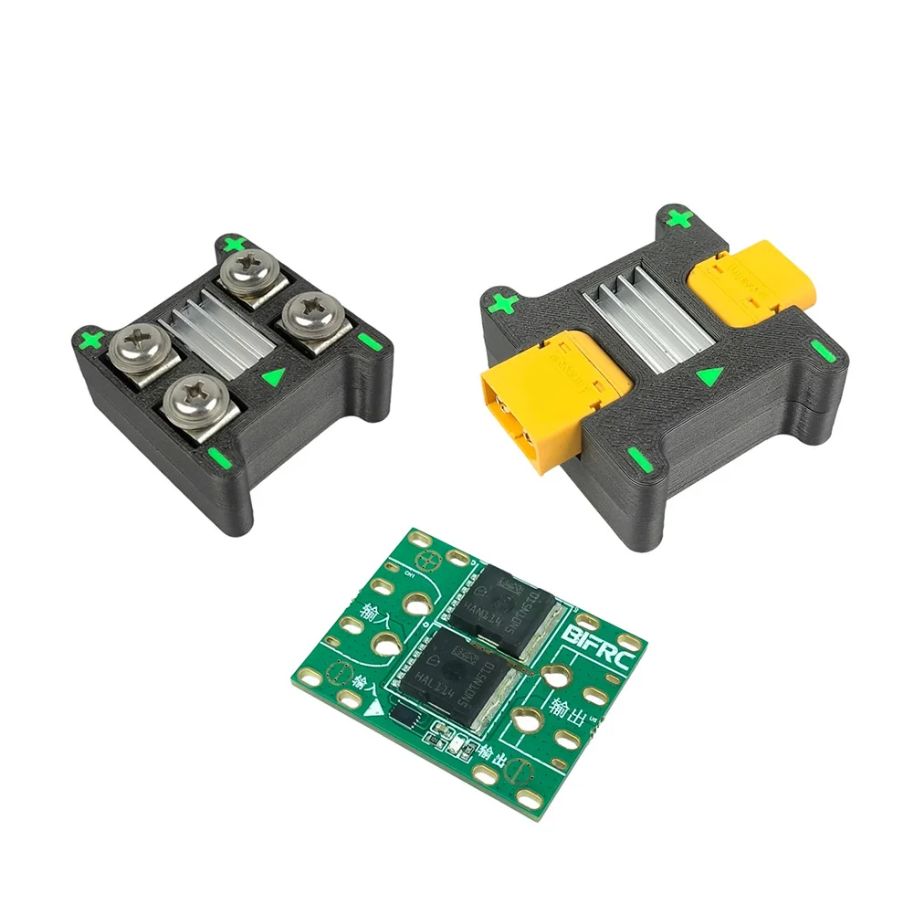 

Single Motherboard For XT60 Version M5 Binding Post Version High-Power For Ideal Diode Module Charging Anti-reverse Power Supply