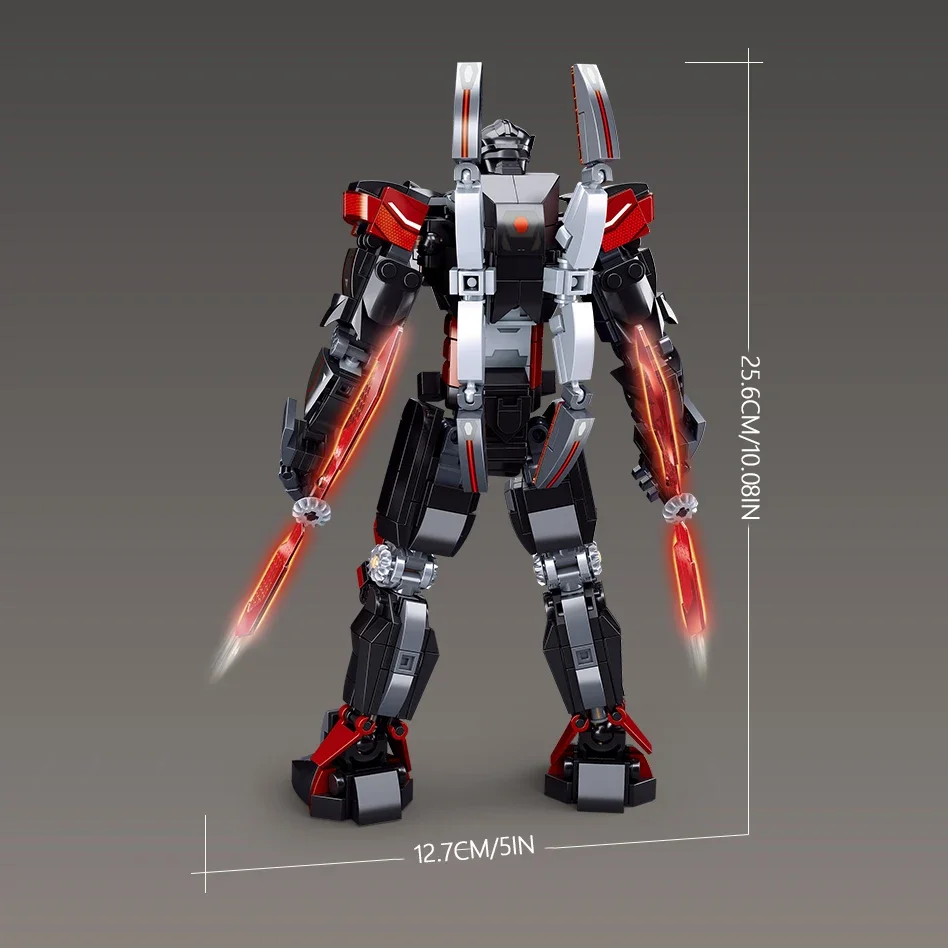Awesome Battle Armor Model Building Block Toys, Robot Mech Assembling Educational Toys,Gifts For Children with high quality