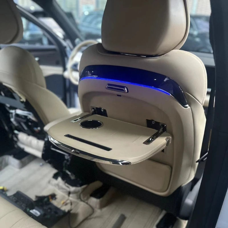 

Car Seat Back Table Foldable Laptop Desk for Working Food Tray Modification Accessories For Geely Monjaro Xingyue L 2022-2025