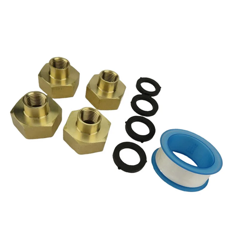 Garden Use As Shown In Picture Threaded Adapter Hose Connection NPT To GHT Adapter Compact Design Copper Material