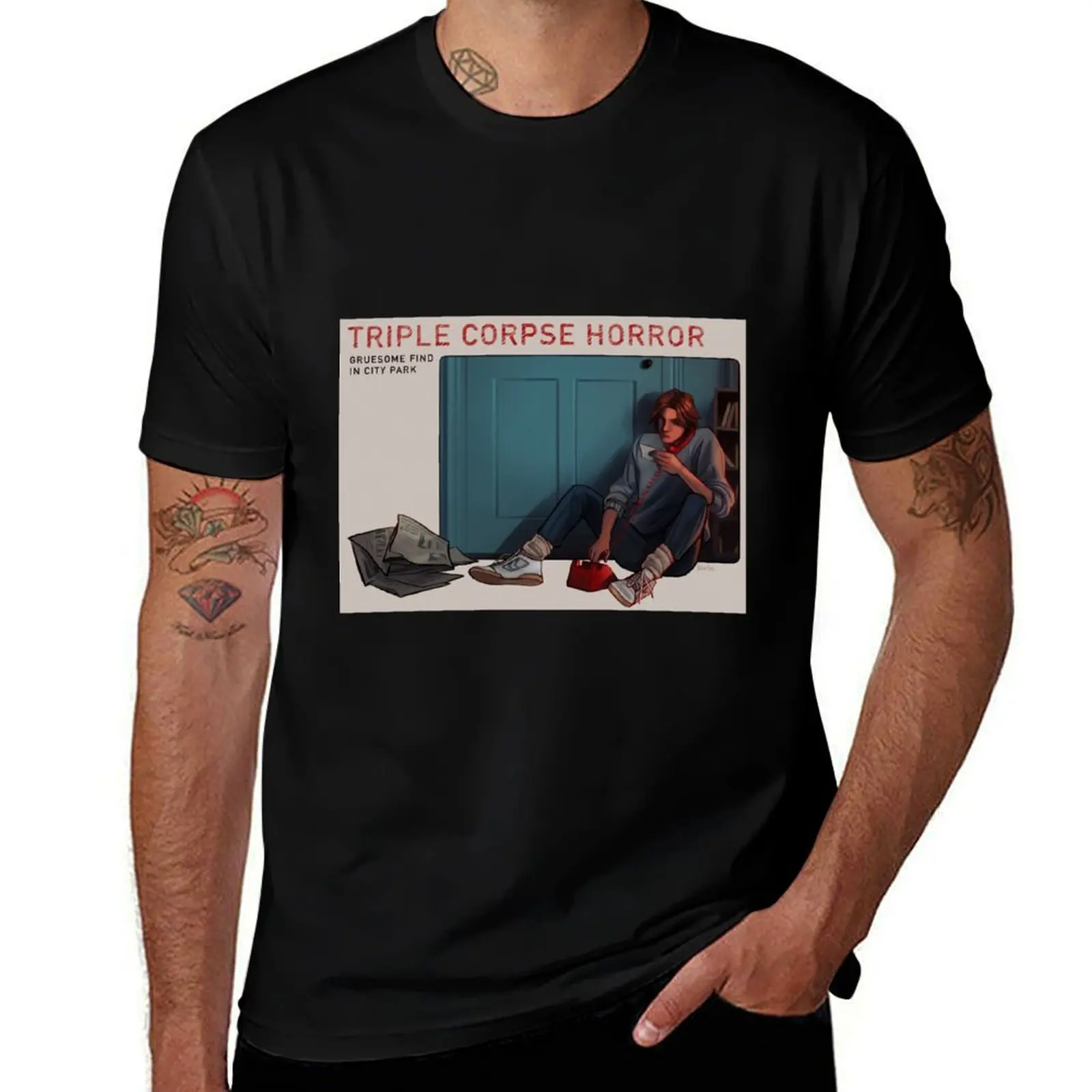 

Alex Law (Ewan McGregor - Shallow Grave) T-Shirt Basic Solid Color Short Sleeve T-Shirt