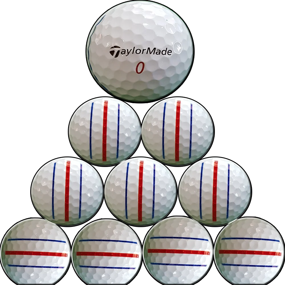 Rostball Taylor Made 3 Pi White 10 Al Golf Ball