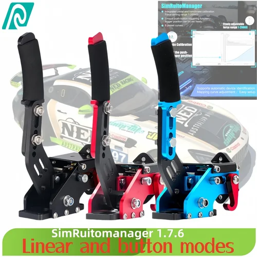 Imagen 1 del producto Freno de mano Usb Simracing, freno de mano de deriva mecánico para Pc, volante de juego, freno de mano de carreras Sim, cabina, palanca de frenos Usb El
