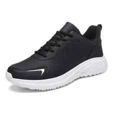 Mingyi large size leather casual shoes ultra-light sports shoes foreign trade cross-border models (video)