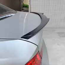 Para BMW Serie 3 E90 Spoiler 2005--2012 Spoiler M4 fibra de carbono alerón trasero del maletero Kit de carrocería de coche Accesorios - AliExpress 