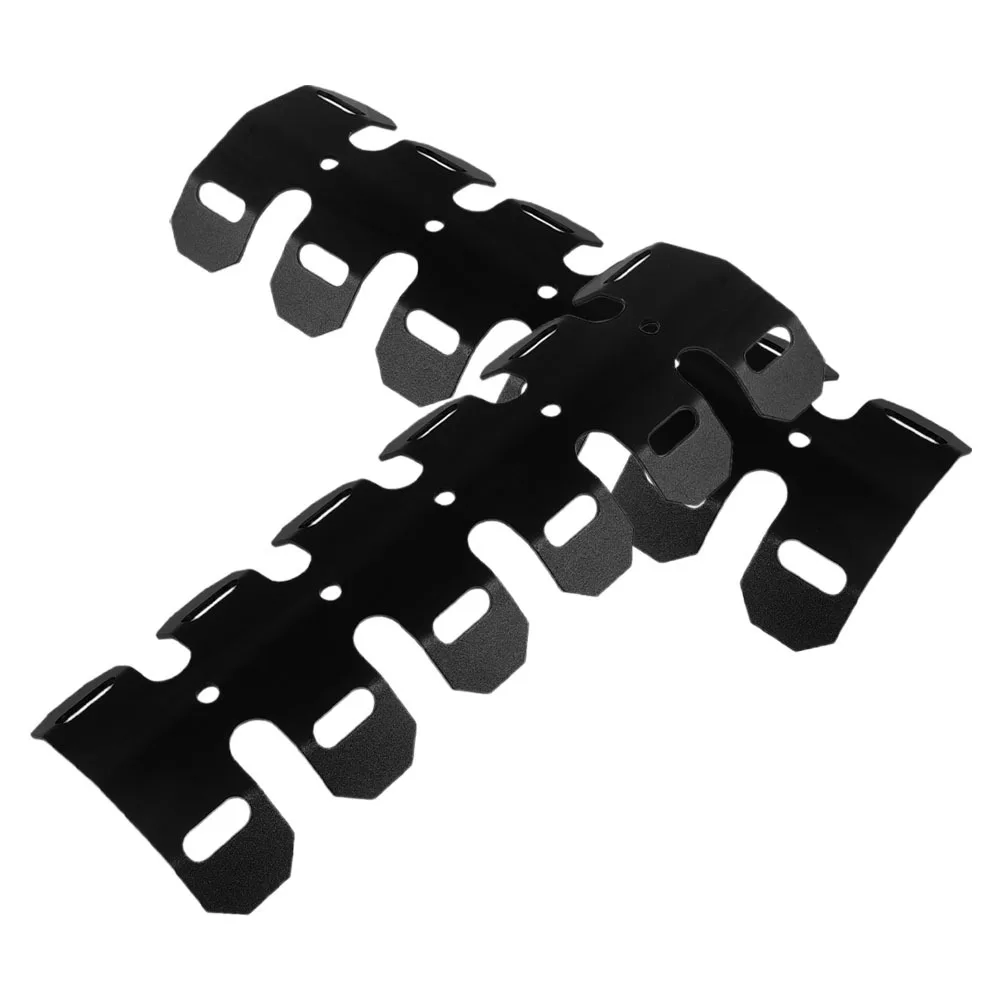 

2pcs Motorcycle Exhaust Pipe Heat Shield Guard For Dirt Bike Durable Iron Thermal Insulation Cover Easy Installation Motorbike