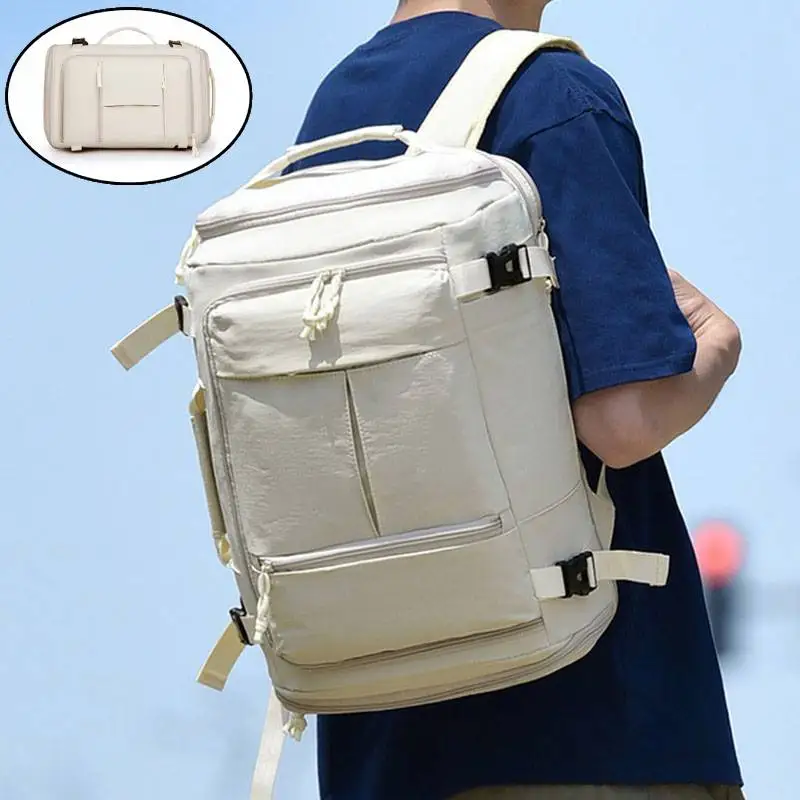 

6cm Expansion USB Charging Backpack Travel Laptop Cabin Airplane Rucksack Outcoor Hiking Business Luggage Bag Large Schoolbag