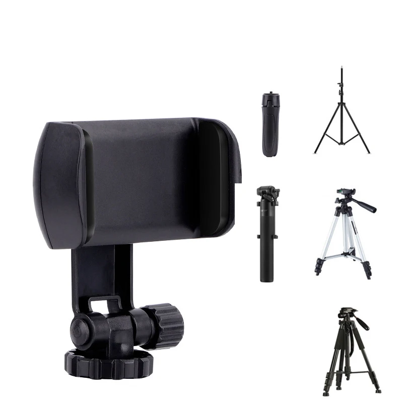 360 Rotation Phone Stand Holder Foldable Tripod Portable Phone Tripod Holder For Gopro IPhone Samsung Xiaomi Huawei Phone