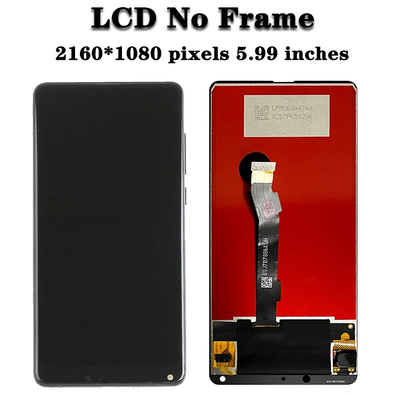 Original 5.99\'\' Display For Xiaomi Mi Mix 2 MDE5 LCD Touch Screen Digitizer Assembly Replacement For Xiaomi Mix2 Display Screen