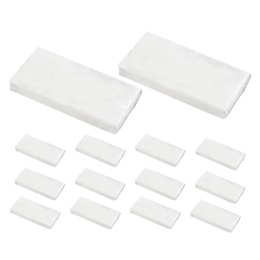 

15pcs Car Tissue Refills Auto Visor Tissue Paper For Vehicle Napkin Holder Refill Compact Lightweight Suitable For Cars Hotels