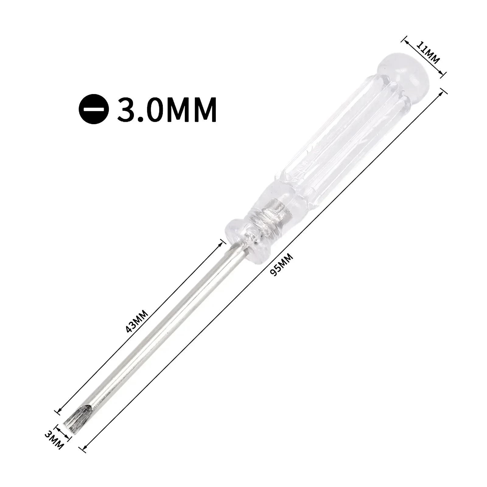 1Pcs 3,74 Zoll Kleine Schraubendreher Reparatur Werkzeug Schlitz Kreuz Schraubendreher Für Zerlegen Spielzeug Kleine Gegenstände Zubehör