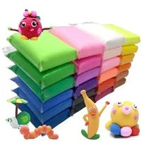 36 Colors Air Dry Clay Ultra-light Magic Modeling Clay Non-toxic Plasticine DIY Children's Play Dough Set for Kids Birthday Gift