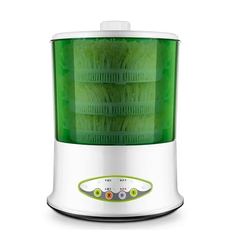 Intelligent Bean Sprouts Machine Grow Automatic Large Capacity Thermostat Green Seeds Growing Automatic Bean Sprout MachineEU US