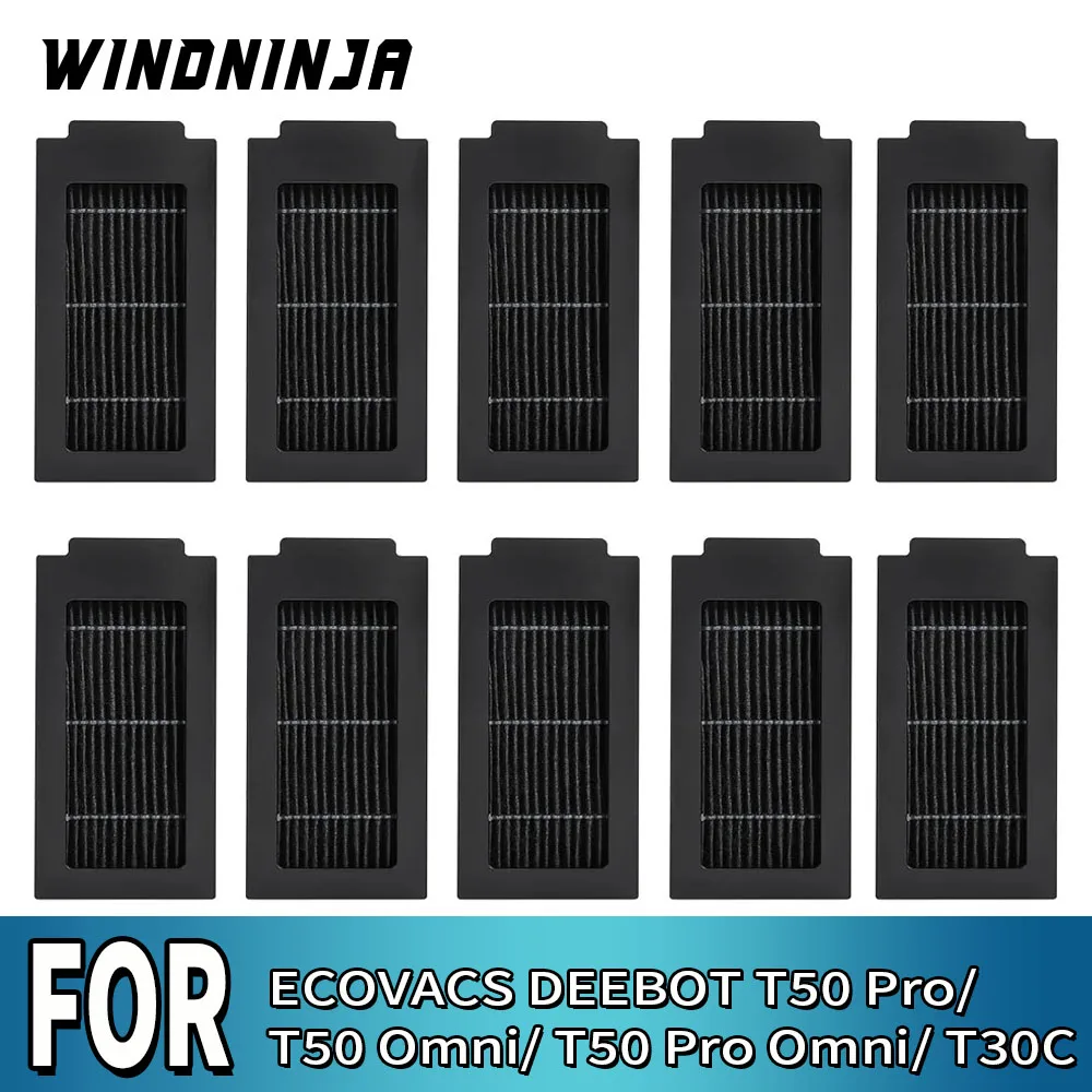 Für ECOVACS DEEBOT T50 Pro/ T50 Omni/ T50 Pro Omni/ T30C Roboterstaubsauger HEPA-Filter Ersatzteile Zubehör