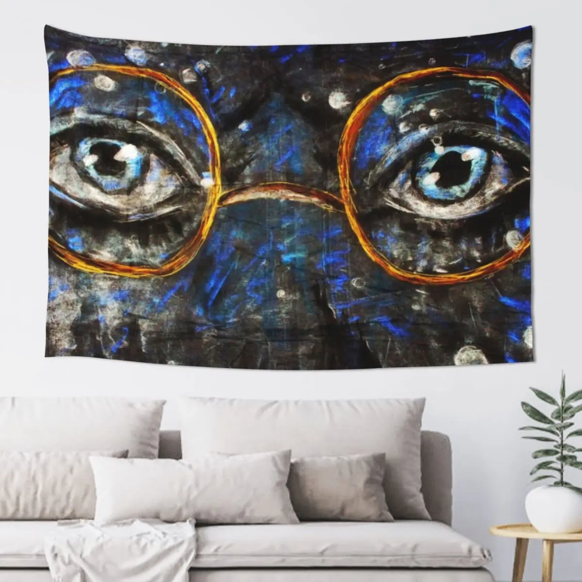 Great Gatsby Eyes Tapestry Bedroom Decor Room Decor Aesthetic Christmas Decoration Tapestry