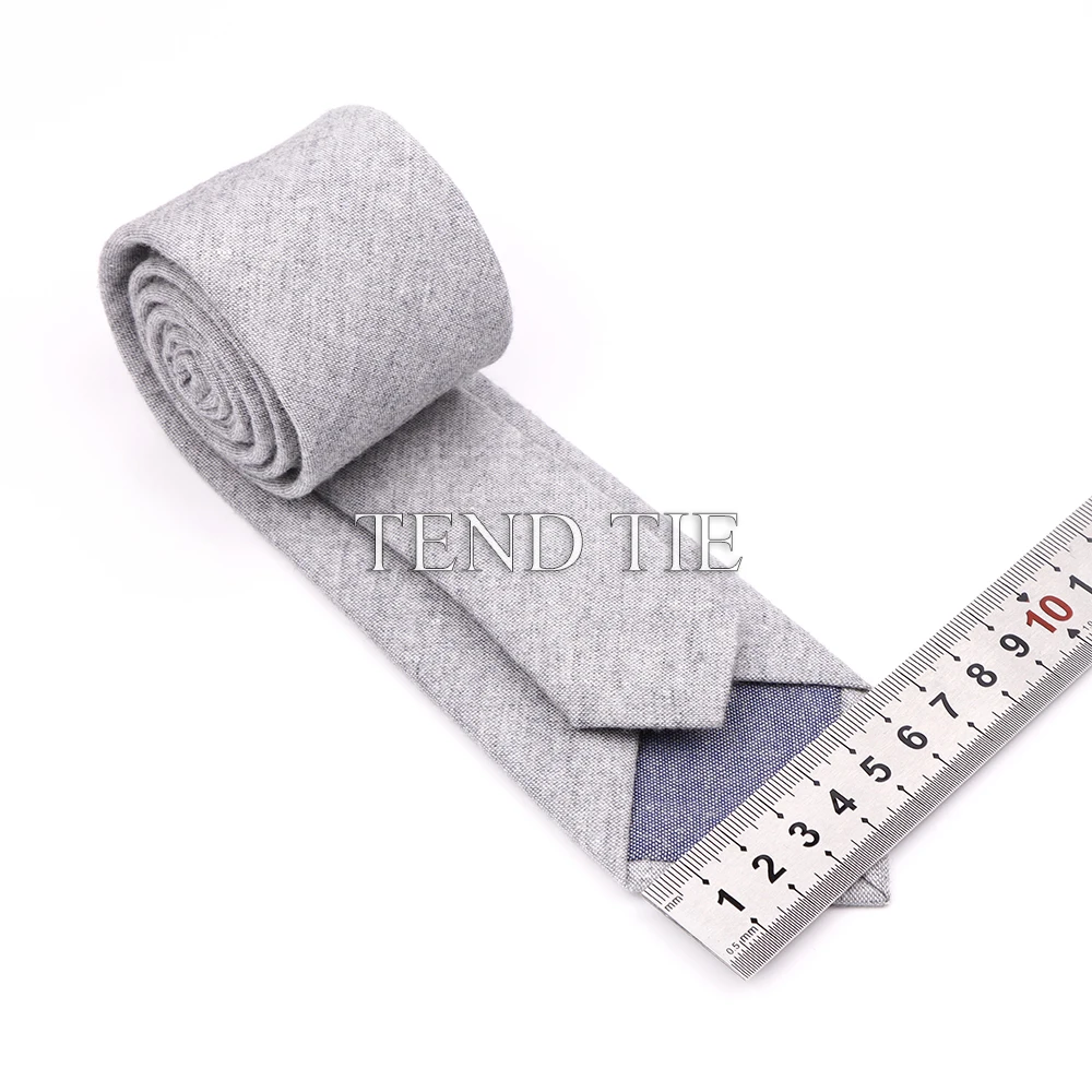 جديد بلون ربطة عنق قطنية للرجال والنساء جودة عالية موضة 6.5 سنتيمتر ربطة العنق حفل زفاف بدلة يومية قميص الملحقات