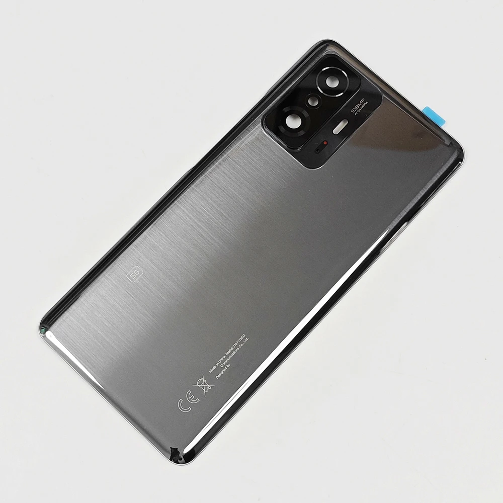 Couvercle en verre arrière OEM A + pour Xiaomi 11T Pro 5G, boîtier de batterie de remplacement, boîtier arrière ata 11T avec objectif de caméra