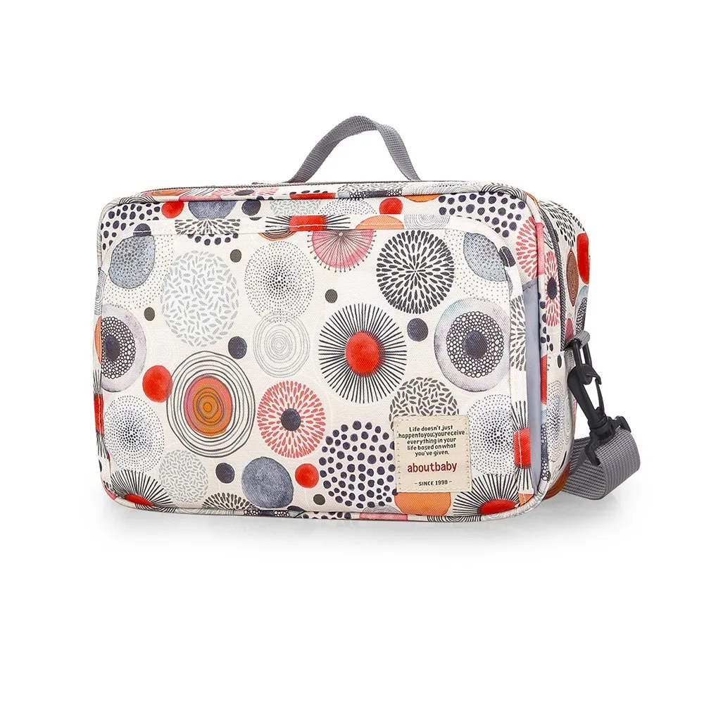 Polyester Baby Stroller Bag Large-Capacity Multiple Pockets Outing Travel Mummy Bag Waterproof Portable