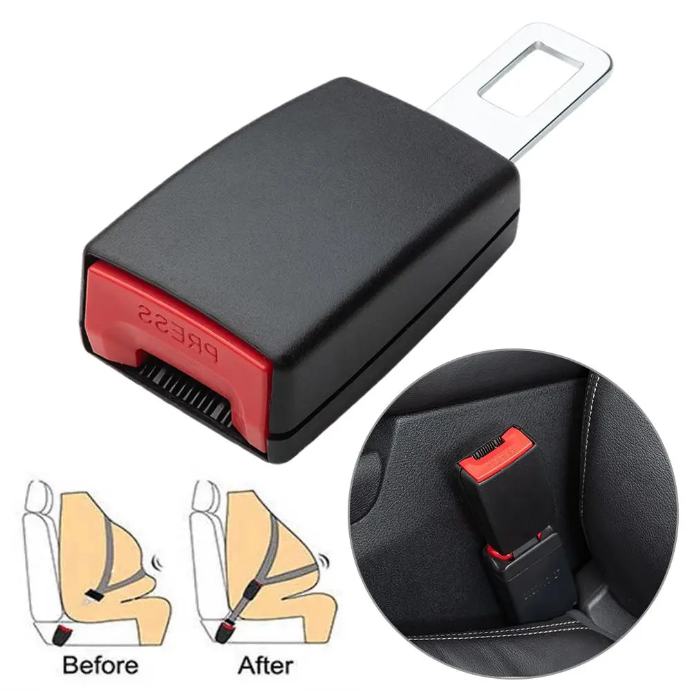 1 Pcs Seat Belt Clip Seatbelt Lock Buckle Plug Thick Insert Socket Safety Buckle Car Accessories