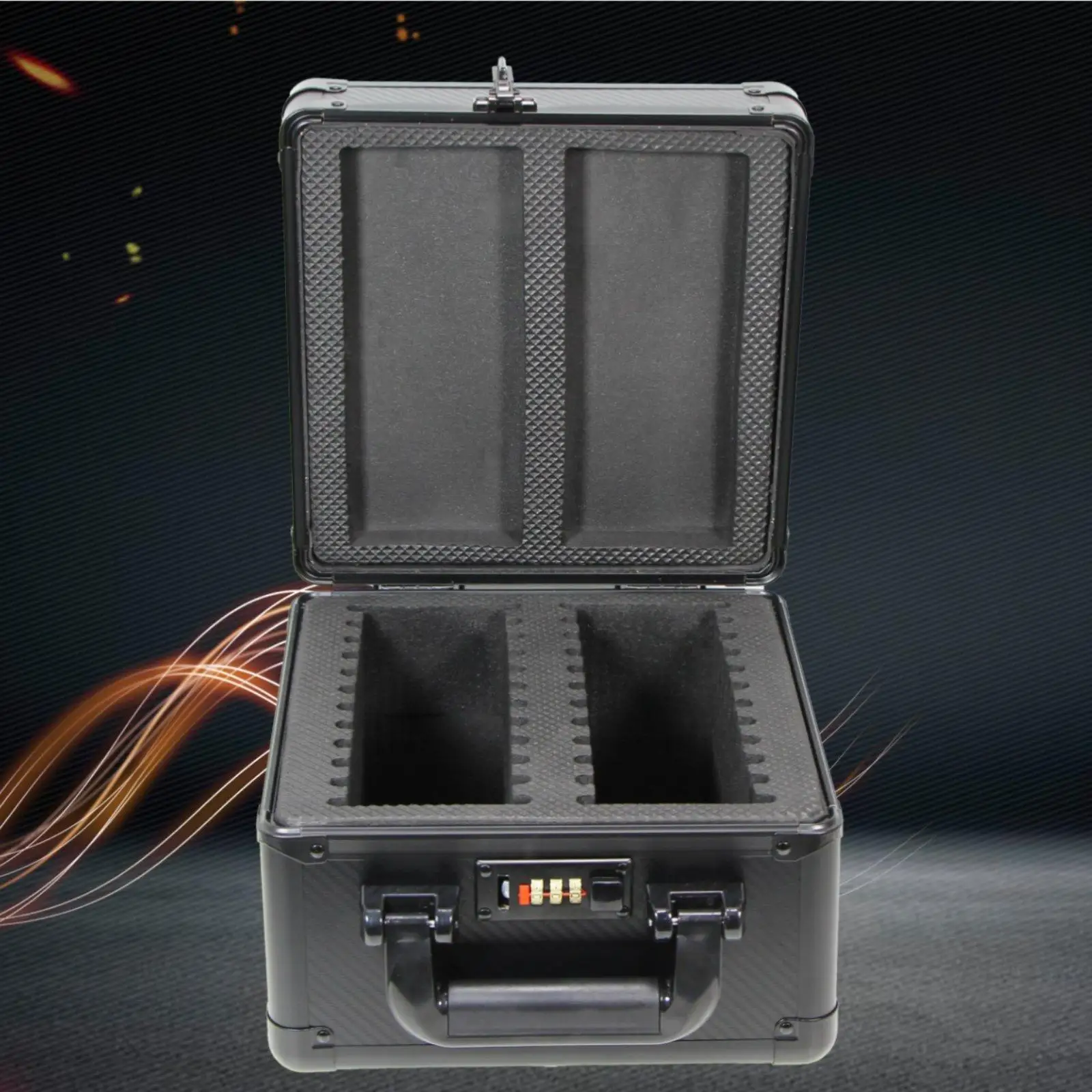 Transparent Double Card Case Aluminum Alloy Graded Card Storage Box Secure Trading Card Accessories for PSA BGS