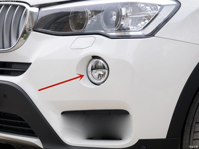 1pcs car bumper headlight for BMW X1 X3 X4 X5 X6 fog light car accessories lamp for BMW F49 F25 F26 F15 F16 headlamp