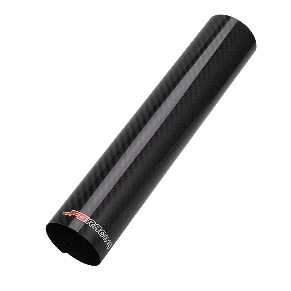 Motosiklet Karbon Fiber Ön Çatal Koruyucu Kaplama Evrensel YAMAHA HONDA KTM EXC SX SXF XC XCF XCW JFG Dirt Pit Bike Parçaları İçin