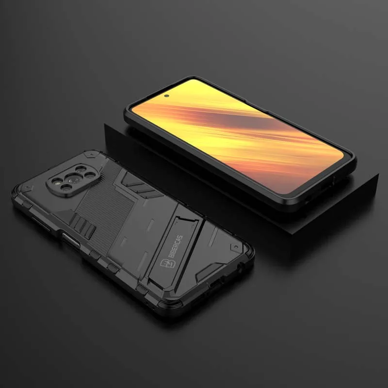 Бронированный чехол для Xiaomi POCO X3/X4/X5 и Redmi Note 12/12S/11S — фото товара