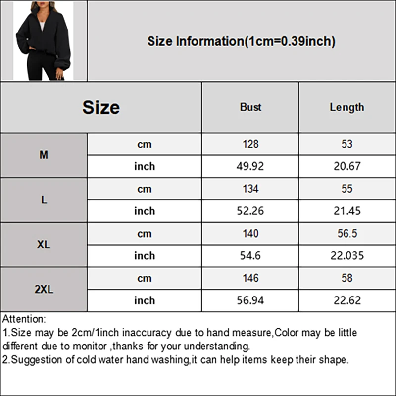 Women\'s Solid Color Zip Hoodie Oversized Sweatshirt Long Sleeve Short Fall Clothing Fashion Clothing