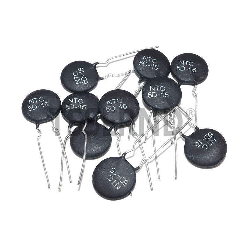10 Peças Termistor MF72 5D-15 NTC 5D-7 5D-5D 5D-9 5D-11 Sensor de Temperatura Resistência Térmica 5D15 5D11 5D5 5D7 5D9