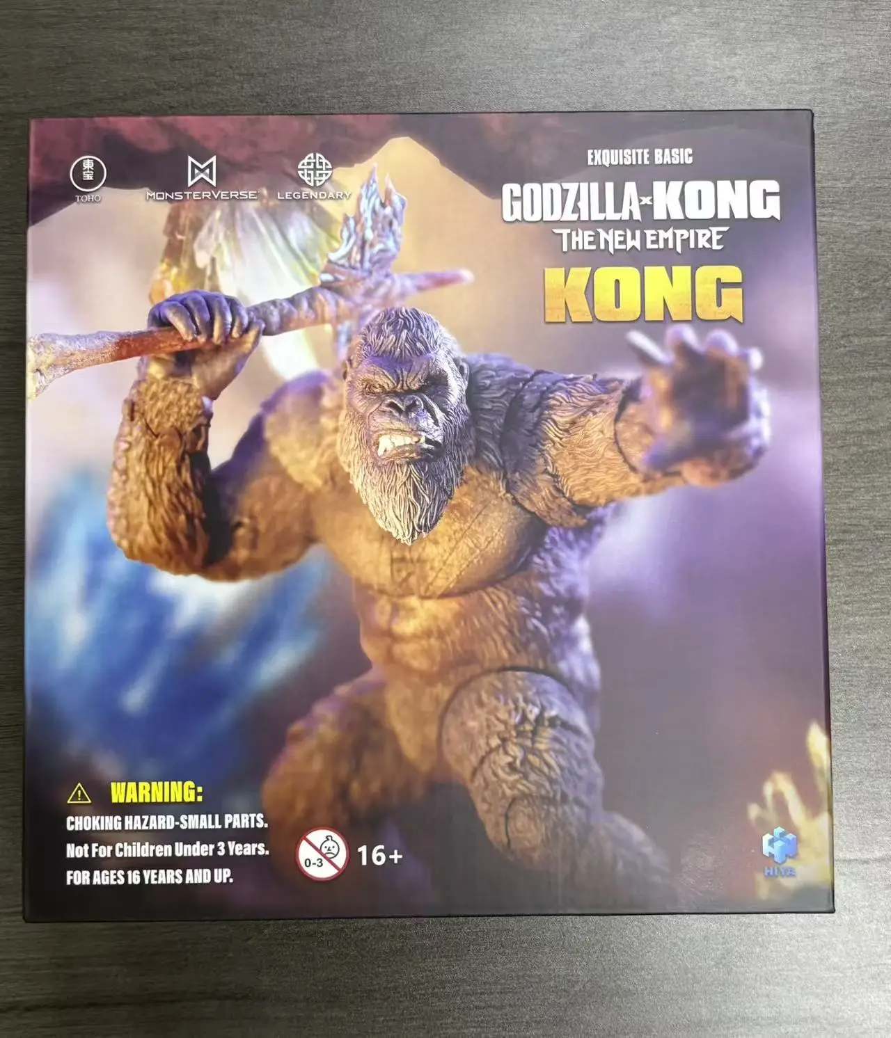 

HIYA 16 см 6-дюймовая фигурка изысканная базовая серия Godzilla X Kong новая аниме-модель Empire Kong