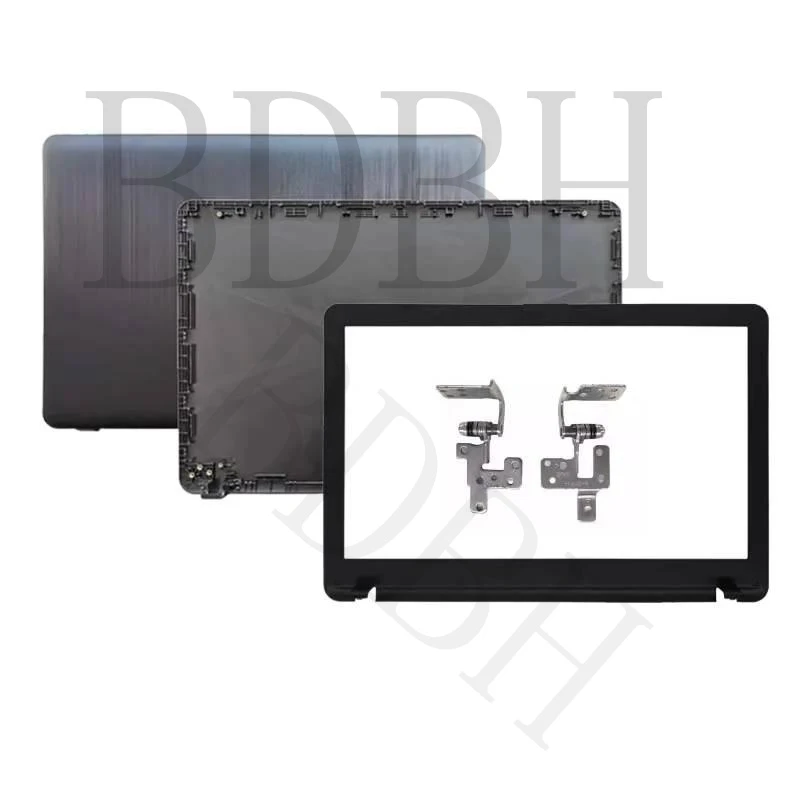 Para ASUS X543 X543M X500 X500U X500UB, Nueva Cubierta Trasera LCD para Portátil, Bisagras de Bisel Frontal, Tapa Superior, Carcasa de 15.6 Pulgadas