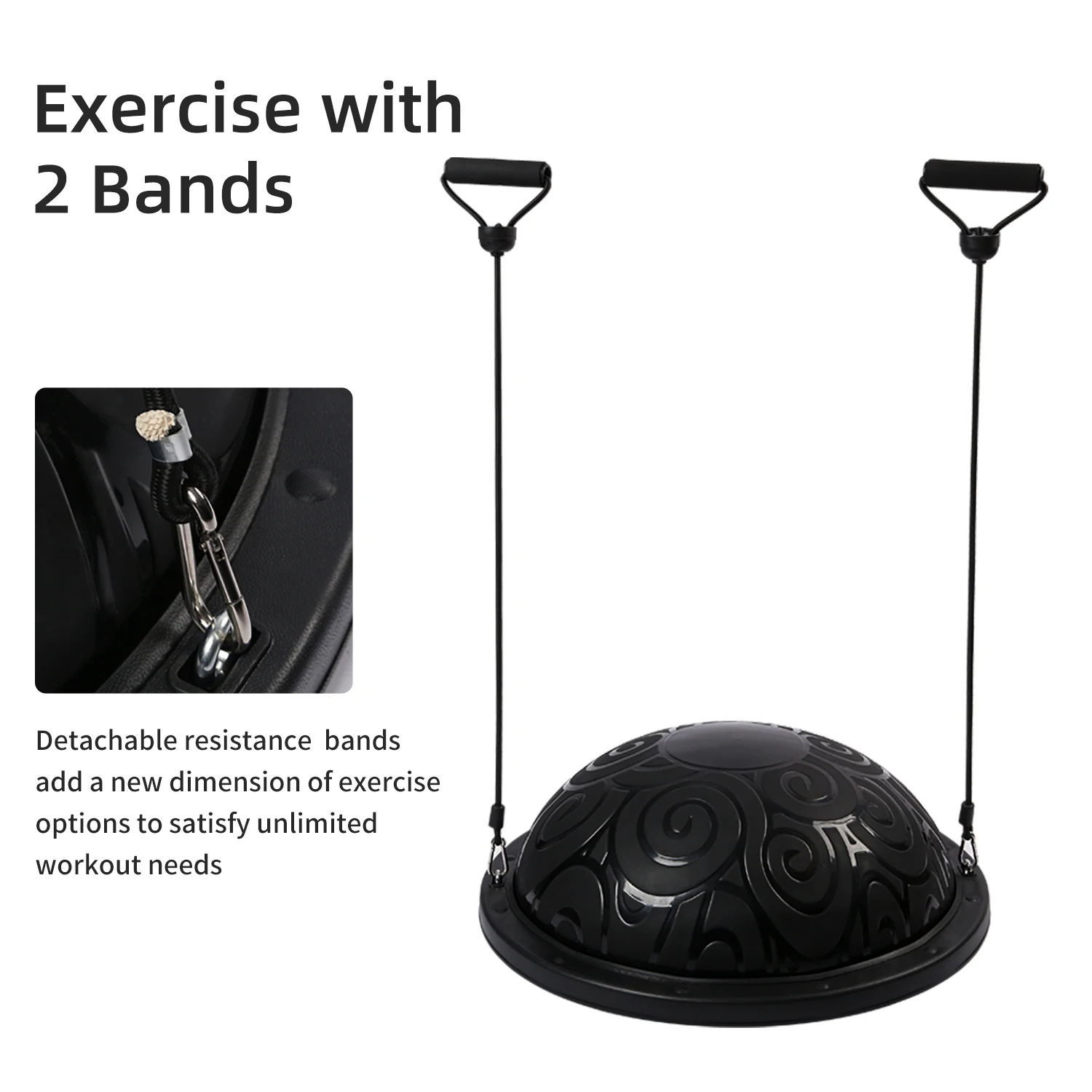 Uso en el hogar Equilibrio de yoga Bola de medio equilibrio Bola de hemisferio de yoga de media cúpula con precio bajo Nuevo