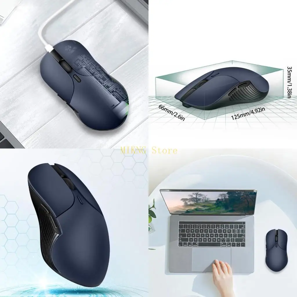 

Умная беспроводная мышь с голосовым управлением 2,4G, компьютерная аккумуляторная мышь для ноутбука, лучшая распродажа