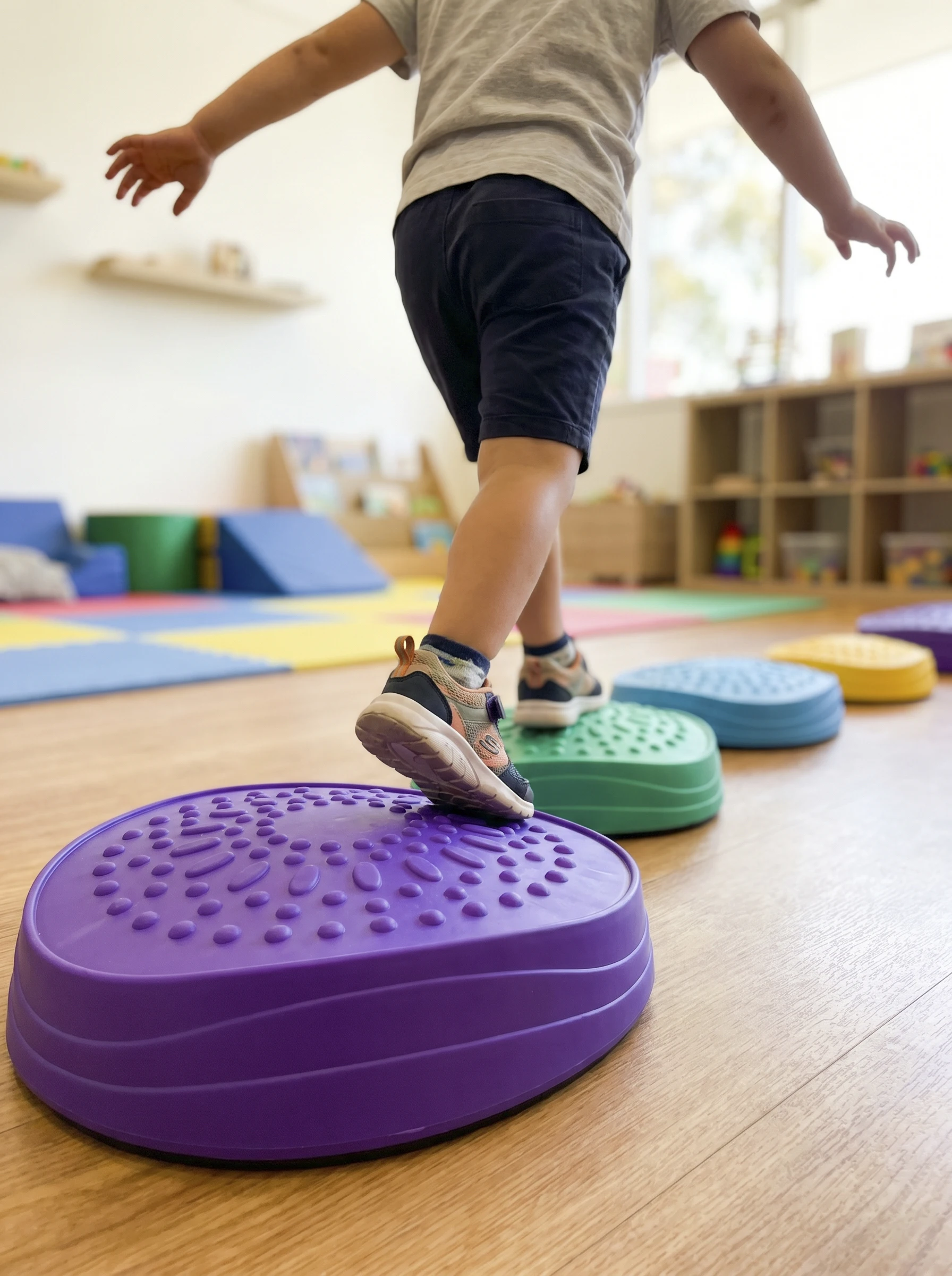 6 piezas de piedras de equilib - Stepping Stone Foam reseña y precio