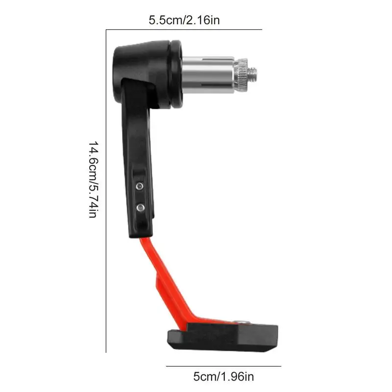 Motorcycle Handlebar Protector Aluminum Brake Clutch Lever Guard Falling Protection Aluminum Handlebar Protectors For Enhanced