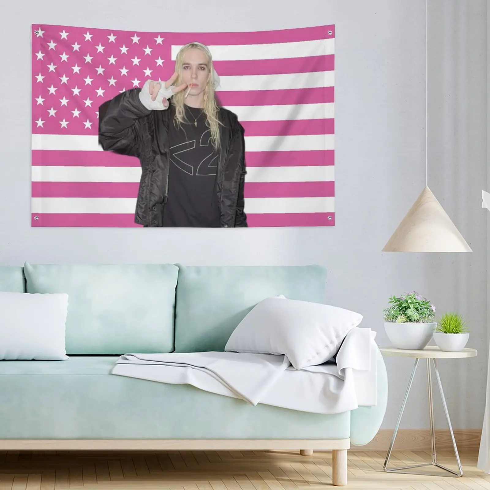 2hollis Decorative Home Objects Garage Decoration Advertising Custom Flag to Hang Tapestry Funny Flags for Bedrooms Flaga Garden