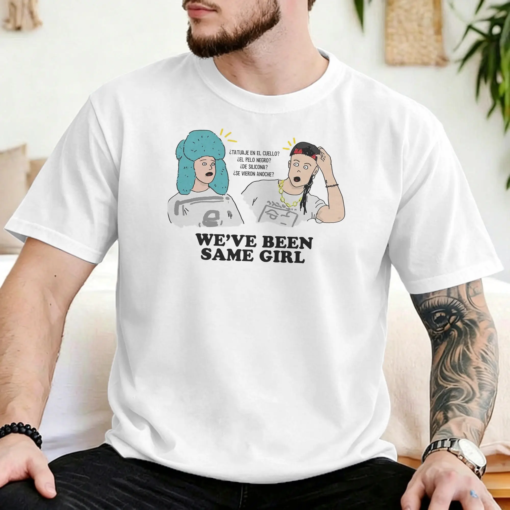 Camisetas El Unico Ca7riel y Paco Amoroso para hombres y mujeres, camiseta divertida 100% de algodón, camiseta con cuello redondo, Idea de regalo, ropa