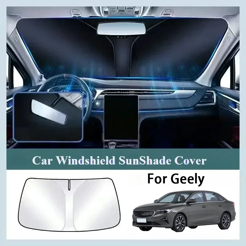 

It is suitable for Geely Galaxy L7/L6/E8/E5 Starship 7EM-i car sunshade front sunscreen and thermal insulation umbrella cover