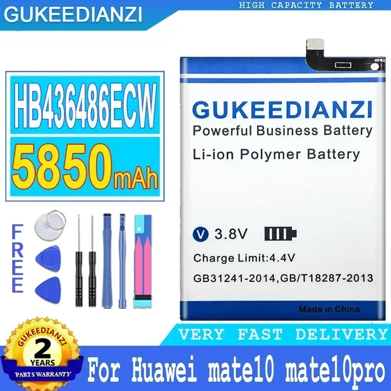 Мобильный телефон аккумулятор 5850 мАч для Huawei mate 10 Mate 10pro Mate10 Prolite Mate X ALP-AL00 mate10 Mate10 Prolite MateX