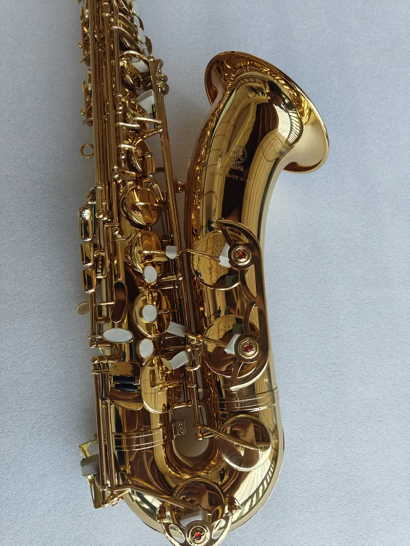 العلامة التجارية اليابانية الجديدة تينور YTS-62 تينور الساكسفون الذهب آلة موسيقية في Bb شقة المهنية الصف اللعب