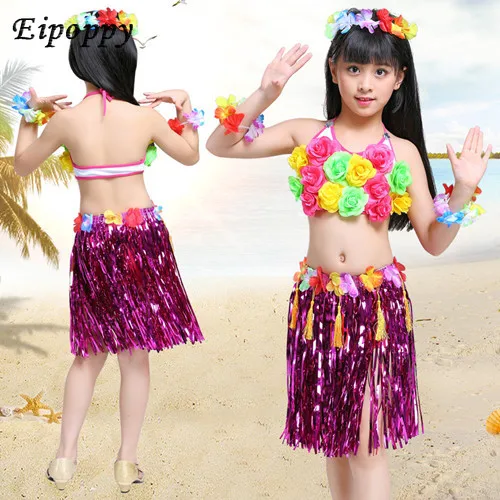 أزياء الرقص الشرقي تنورة العشب ، ملابس رياض الأطفال ، ملابس أداء التشجيع الجديدة