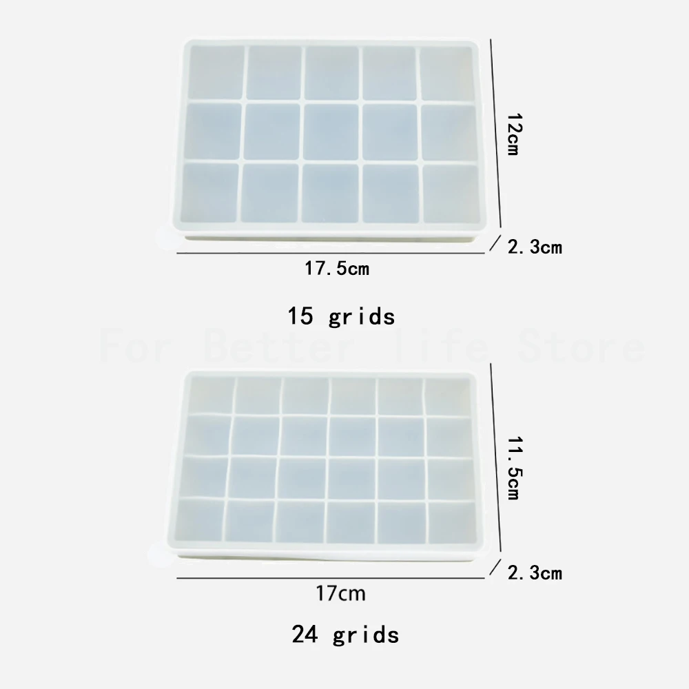 1piece ice cube mold honeycomb silicone 24or15-hole ice cube ready ice cube mold reusable ice cream machine in food quality