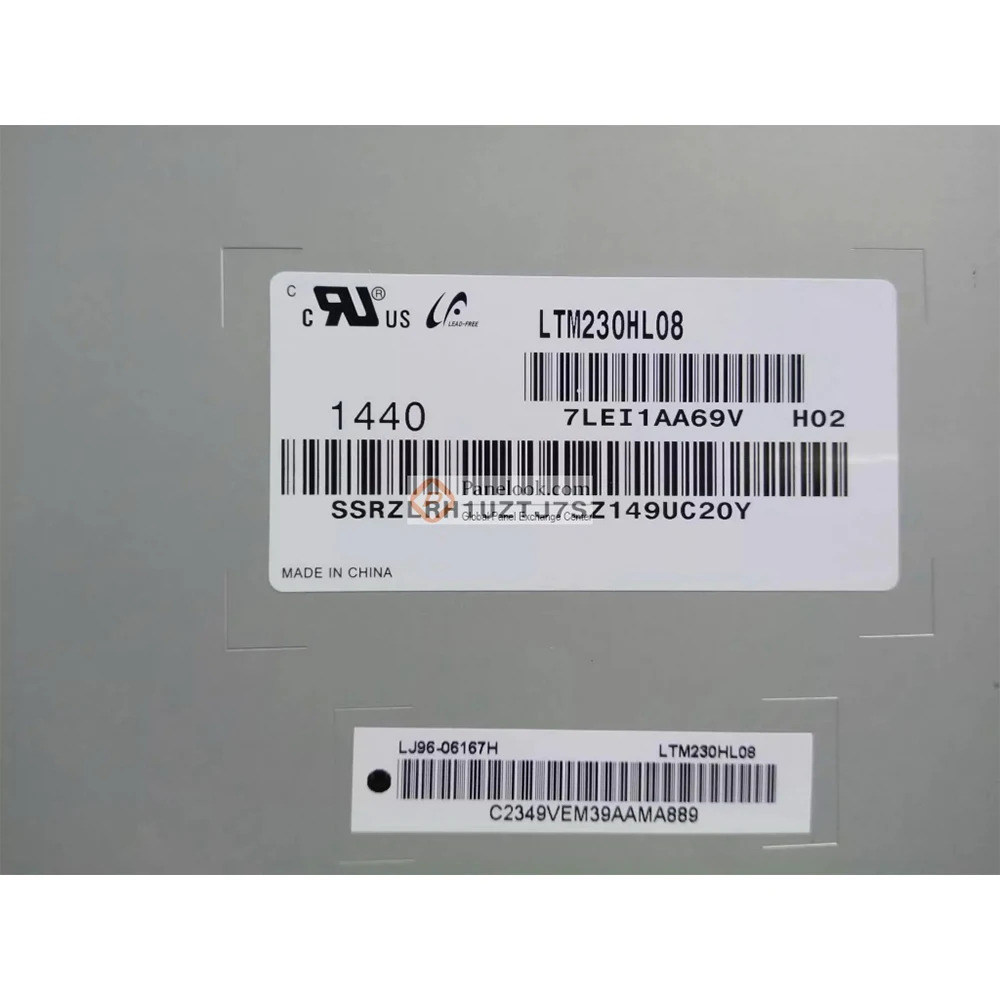 Obrázek 7: Originální 23 palec aio LCD obrazovka panel IPS 1920x1080p 75hz LTM230HL08 LTM230HL07 LTM230HT09 30pins monitor