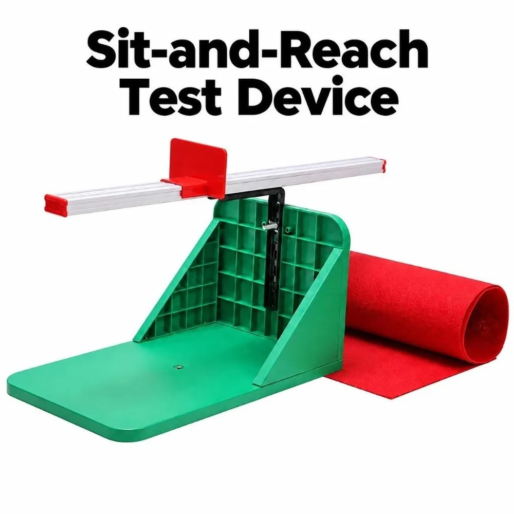 ABS Sit Reach Flexibility Tester Sliding Measurement Scale 7-Level Adjustable Ligament Tester Precision Gauge